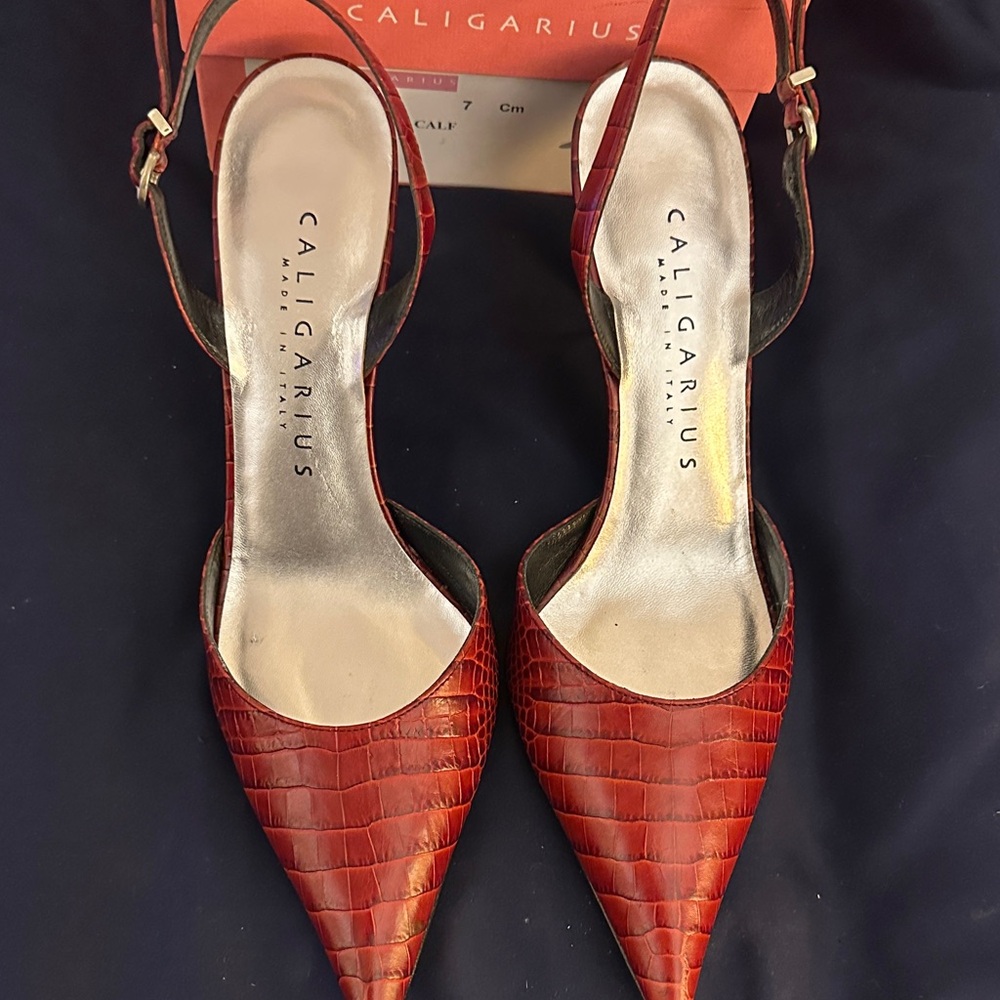 Caligarius Red Women's Shoes 9.5
